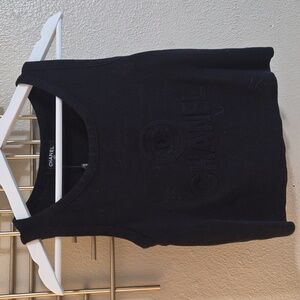 Chanel Classic Black Tank Top